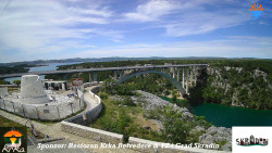 Skradin, řeka Krka, most A1