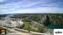 Skradin, řeka Krka, most A1