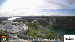 Skradin, řeka Krka, most A1
