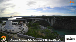 Skradin, řeka Krka, most A1