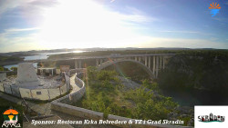 Skradin, řeka Krka, most A1