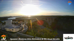 Skradin, řeka Krka, most A1