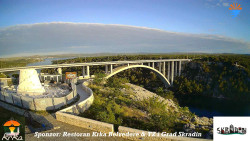 Skradin, řeka Krka, most A1