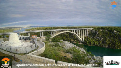Skradin, řeka Krka, most A1