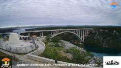 Skradin, řeka Krka, most A1