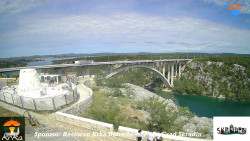 Skradin, řeka Krka, most A1