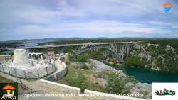 Skradin, řeka Krka, most A1