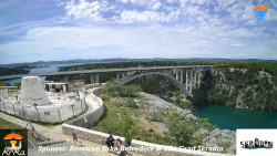 Skradin, řeka Krka, most A1
