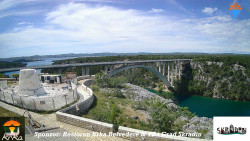Skradin, řeka Krka, most A1