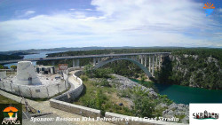 Skradin, řeka Krka, most A1
