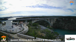Skradin, řeka Krka, most A1