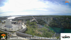 Skradin, řeka Krka, most A1
