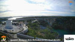 Skradin, řeka Krka, most A1