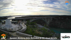 Skradin, řeka Krka, most A1
