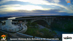 Skradin, řeka Krka, most A1