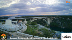 Skradin, řeka Krka, most A1