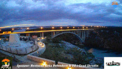 Skradin, řeka Krka, most A1