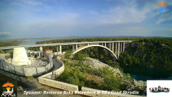 Skradin, řeka Krka, most A1