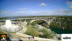 Skradin, řeka Krka, most A1