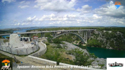 Skradin, řeka Krka, most A1