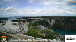 Skradin, řeka Krka, most A1