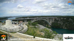 Skradin, řeka Krka, most A1
