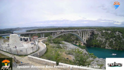 Skradin, řeka Krka, most A1