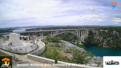 Skradin, řeka Krka, most A1