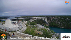 Skradin, řeka Krka, most A1