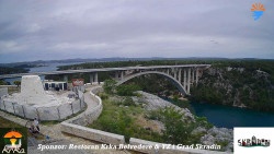 Skradin, řeka Krka, most A1