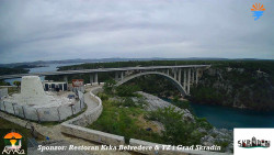 Skradin, řeka Krka, most A1