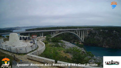 Skradin, řeka Krka, most A1