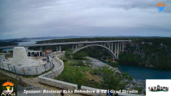 Skradin, řeka Krka, most A1