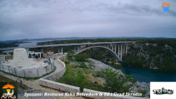Skradin, řeka Krka, most A1