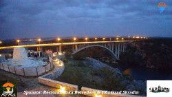 Skradin, řeka Krka, most A1
