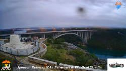 Skradin, řeka Krka, most A1
