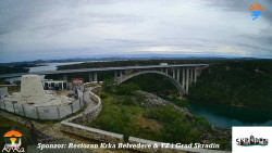 Skradin, řeka Krka, most A1