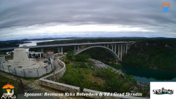 Skradin, řeka Krka, most A1