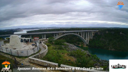 Skradin, řeka Krka, most A1