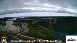 Skradin, řeka Krka, most A1