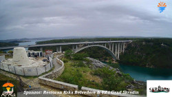 Skradin, řeka Krka, most A1