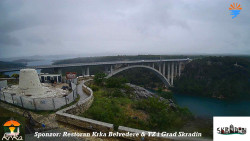 Skradin, řeka Krka, most A1