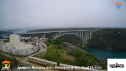 Skradin, řeka Krka, most A1
