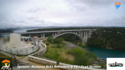 Skradin, řeka Krka, most A1