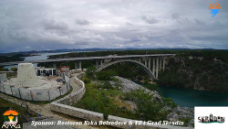 Skradin, řeka Krka, most A1
