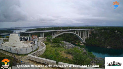 Skradin, řeka Krka, most A1