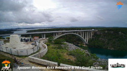 Skradin, řeka Krka, most A1
