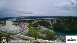 Skradin, řeka Krka, most A1