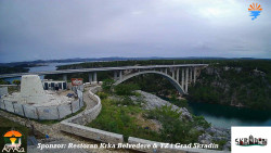 Skradin, řeka Krka, most A1