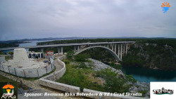 Skradin, řeka Krka, most A1